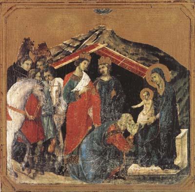 Duccio di Buoninsegna Adoration of the Magi (mk08) France oil painting art